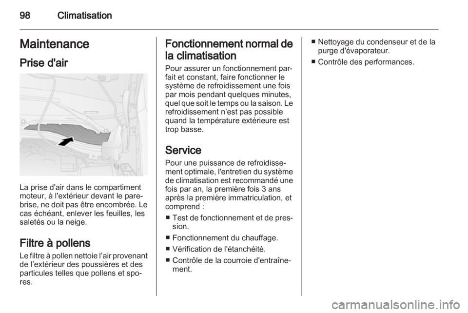 OPEL COMBO D 2013  Manuel dutilisation (in French) 