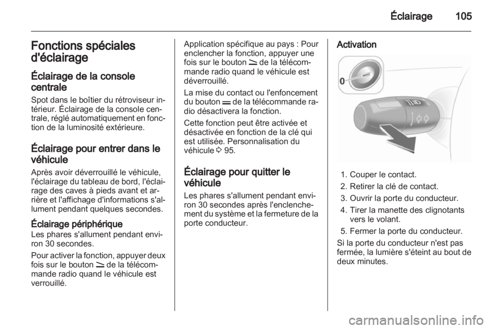 OPEL CORSA 2010.5  Manuel dutilisation (in French) 