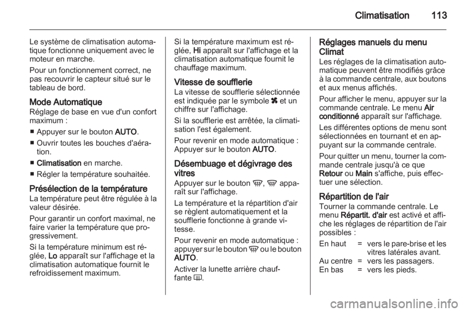 OPEL CORSA 2010.5  Manuel dutilisation (in French) 