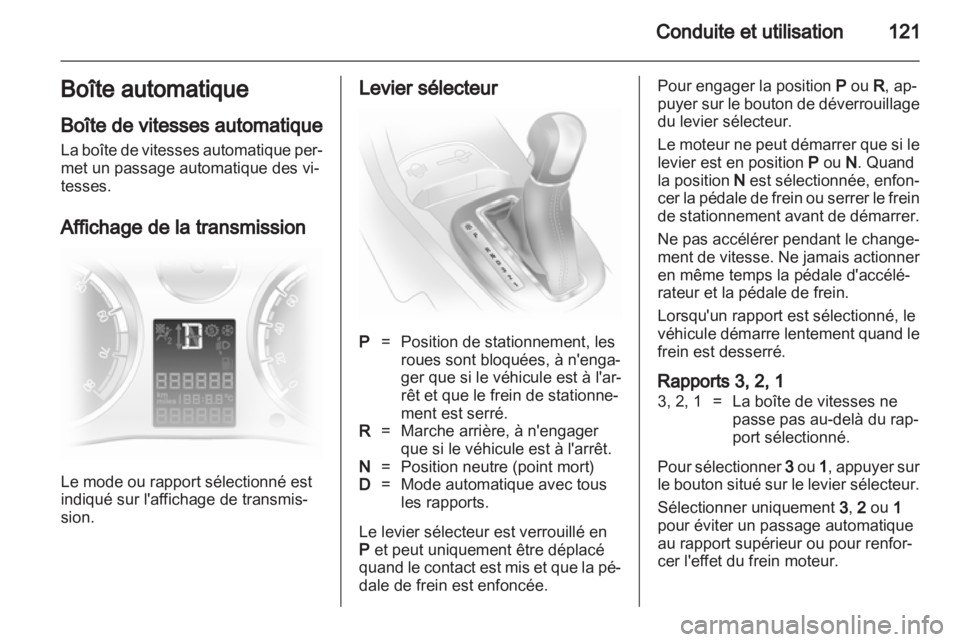 OPEL CORSA 2010.5  Manuel dutilisation (in French) 