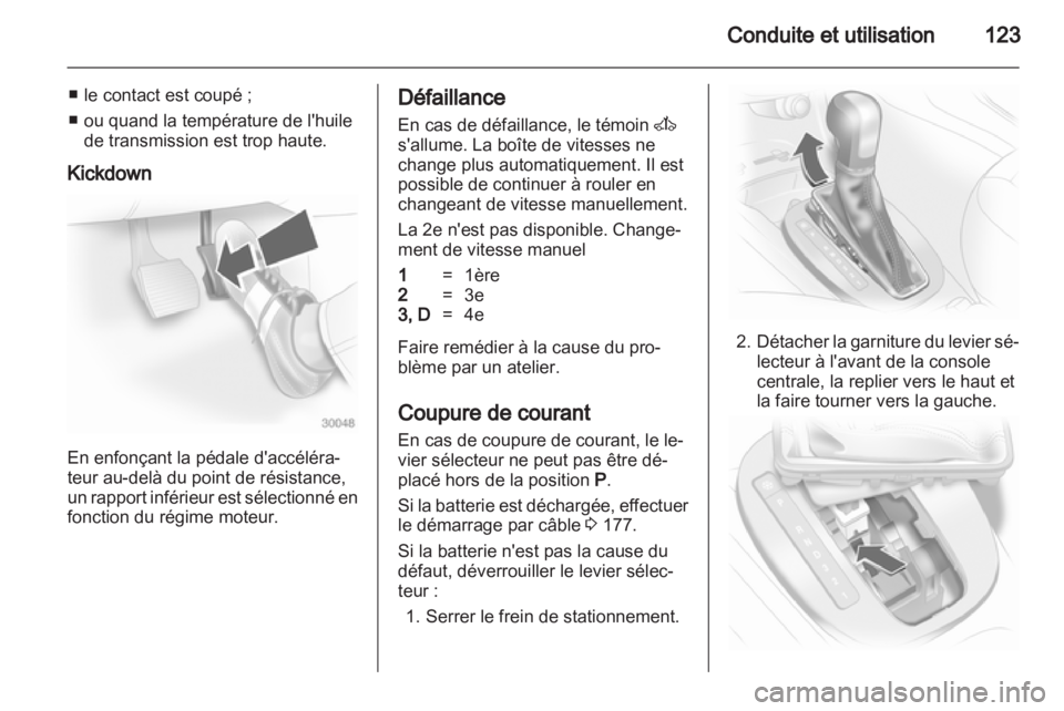 OPEL CORSA 2010.5  Manuel dutilisation (in French) 