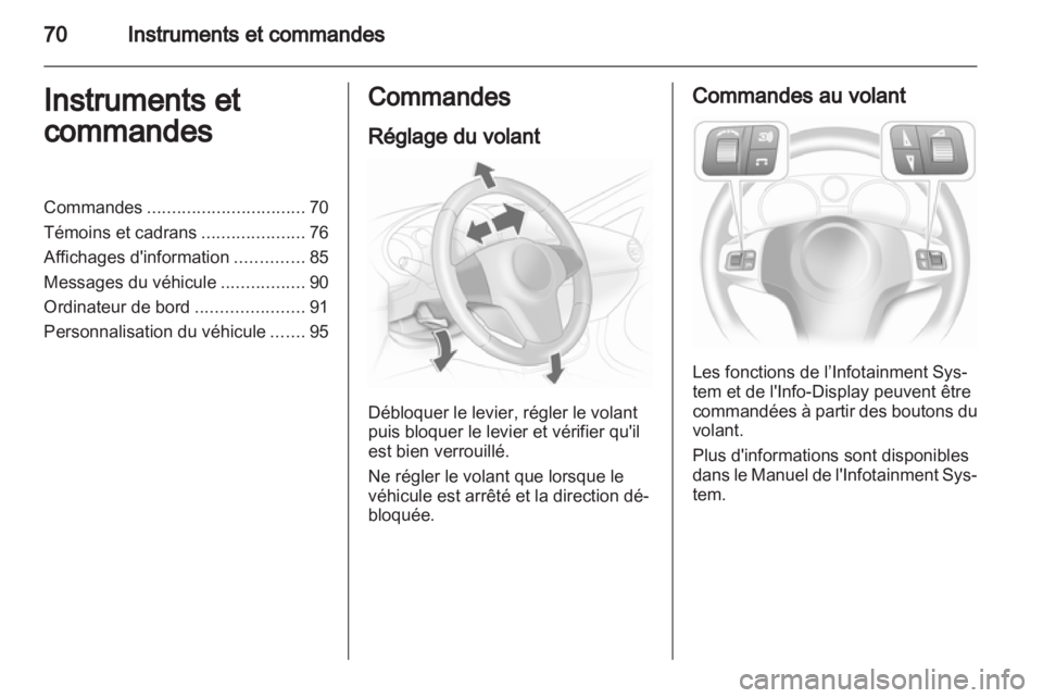 OPEL CORSA 2010.5  Manuel dutilisation (in French) 