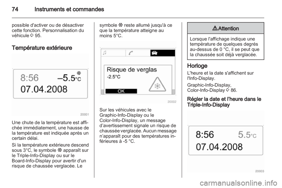 OPEL CORSA 2010.5  Manuel dutilisation (in French) 