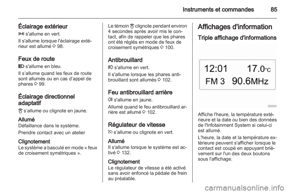 OPEL CORSA 2010.5  Manuel dutilisation (in French) 