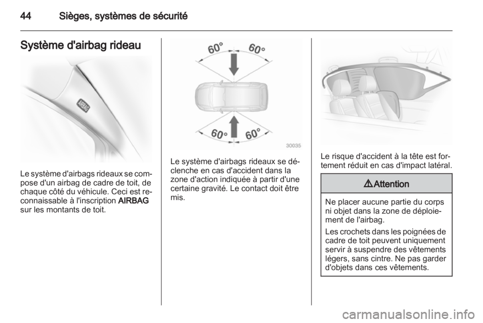 OPEL CORSA 2011  Manuel dutilisation (in French) 