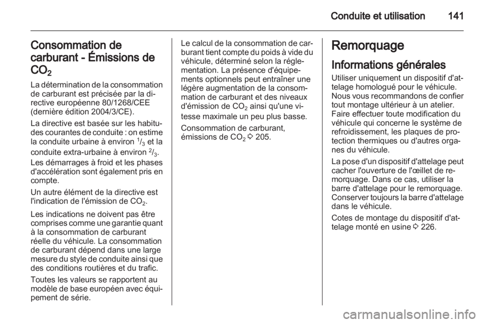 OPEL CORSA 2011.5  Manuel dutilisation (in French) 
