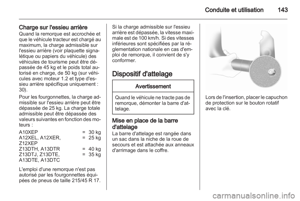 OPEL CORSA 2011.5  Manuel dutilisation (in French) 