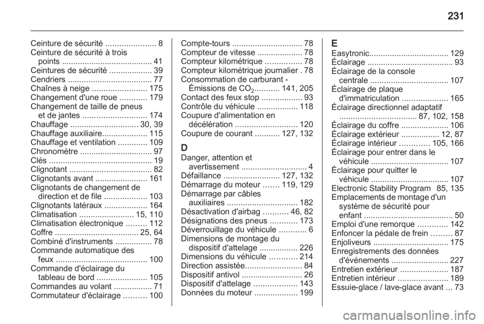 OPEL CORSA 2011.5  Manuel dutilisation (in French) 