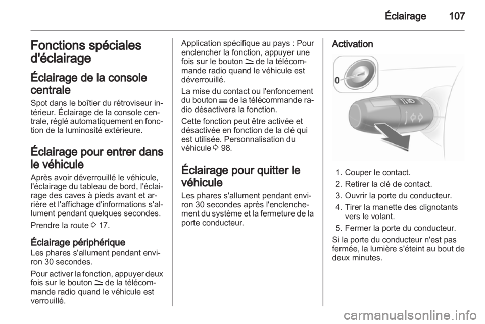 OPEL CORSA 2012  Manuel dutilisation (in French) 