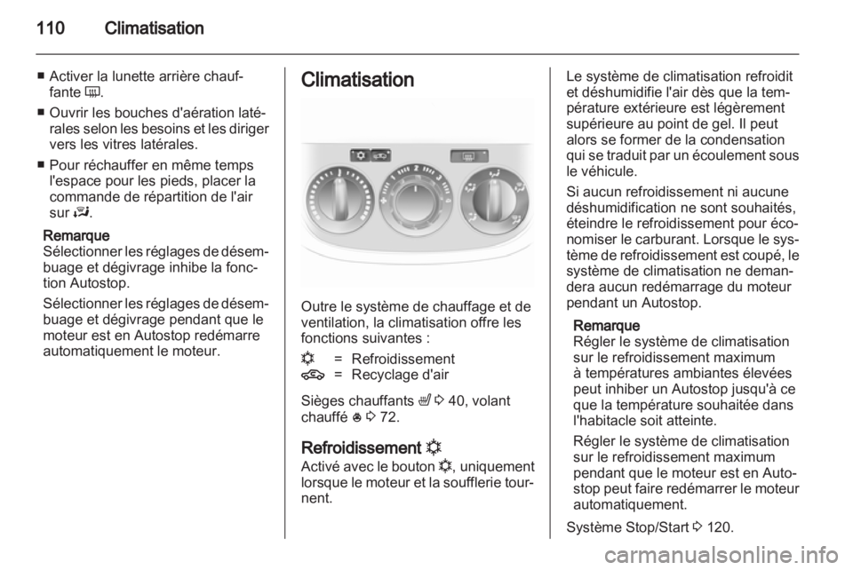 OPEL CORSA 2012  Manuel dutilisation (in French) 