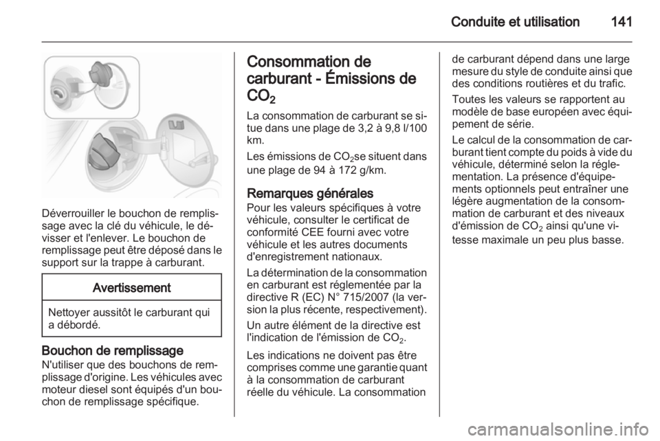 OPEL CORSA 2012  Manuel dutilisation (in French) 