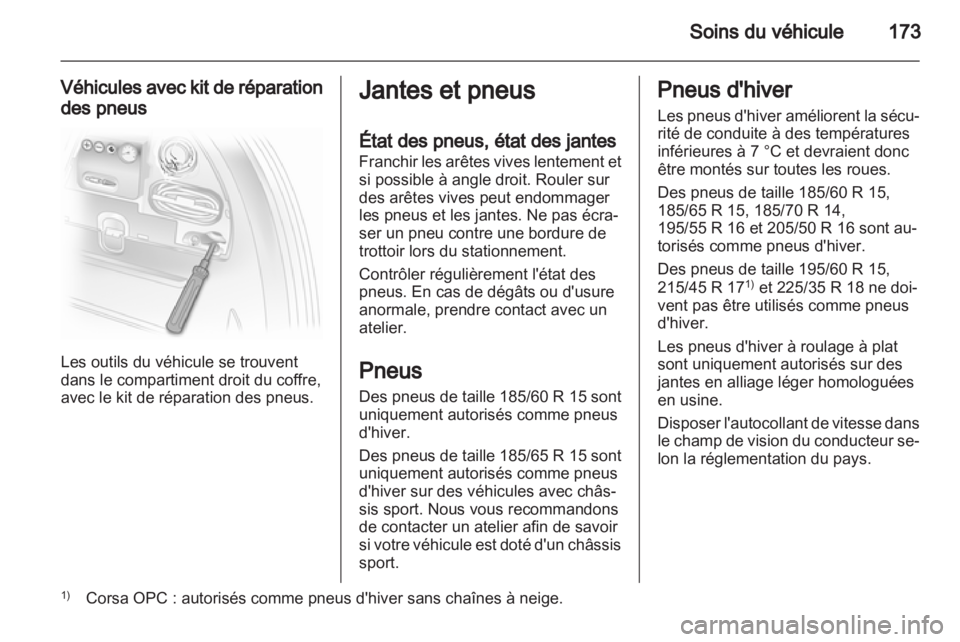 OPEL CORSA 2012  Manuel dutilisation (in French) 