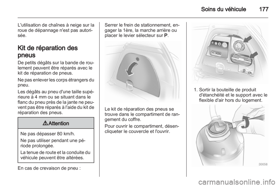 OPEL CORSA 2012  Manuel dutilisation (in French) 