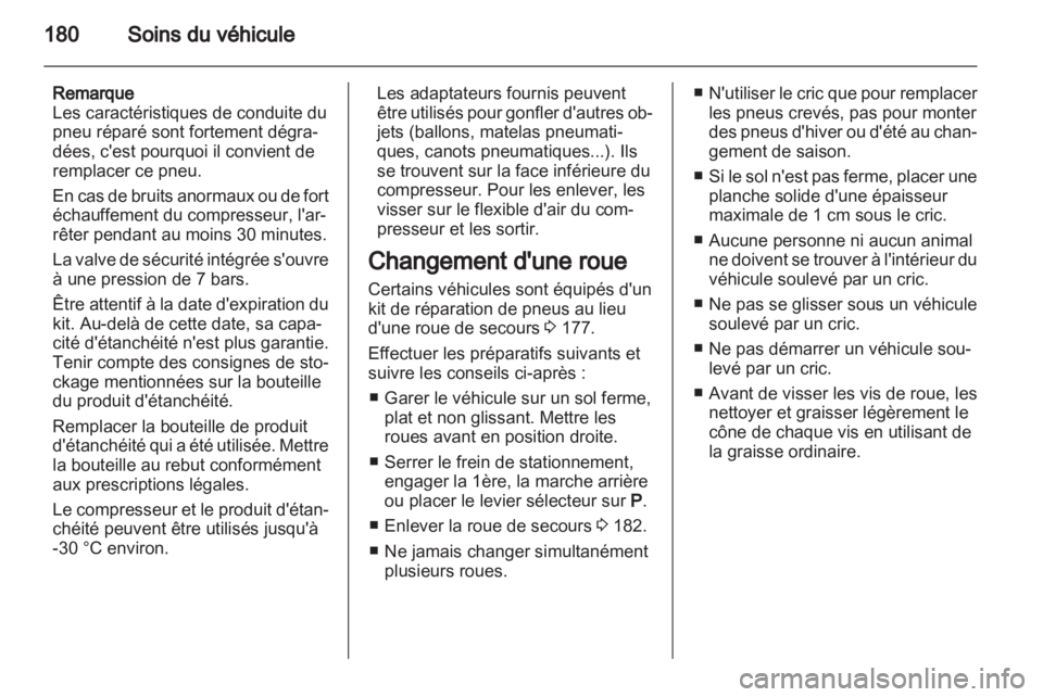 OPEL CORSA 2012  Manuel dutilisation (in French) 