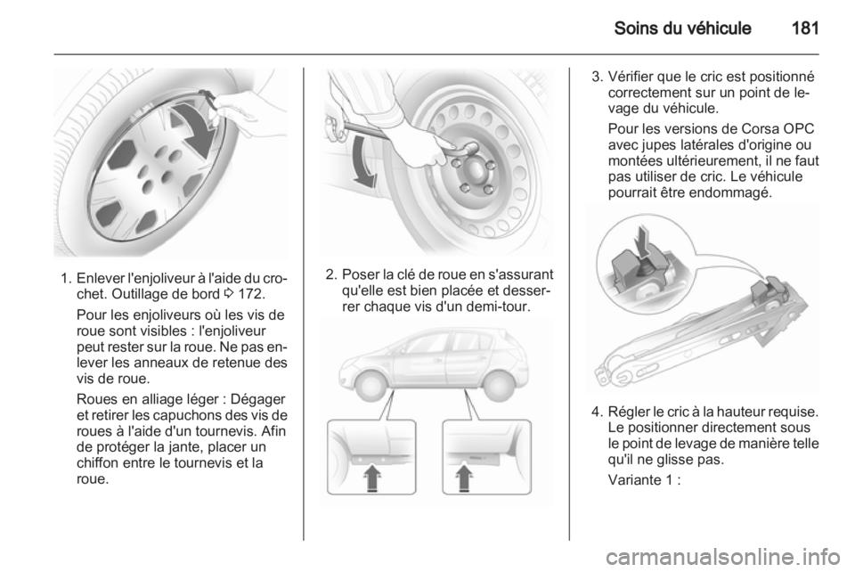 OPEL CORSA 2012  Manuel dutilisation (in French) 