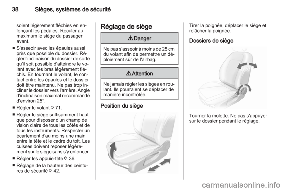 OPEL CORSA 2012  Manuel dutilisation (in French) 