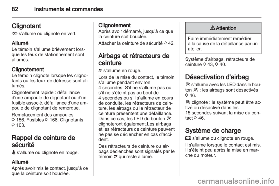 OPEL CORSA 2012  Manuel dutilisation (in French) 