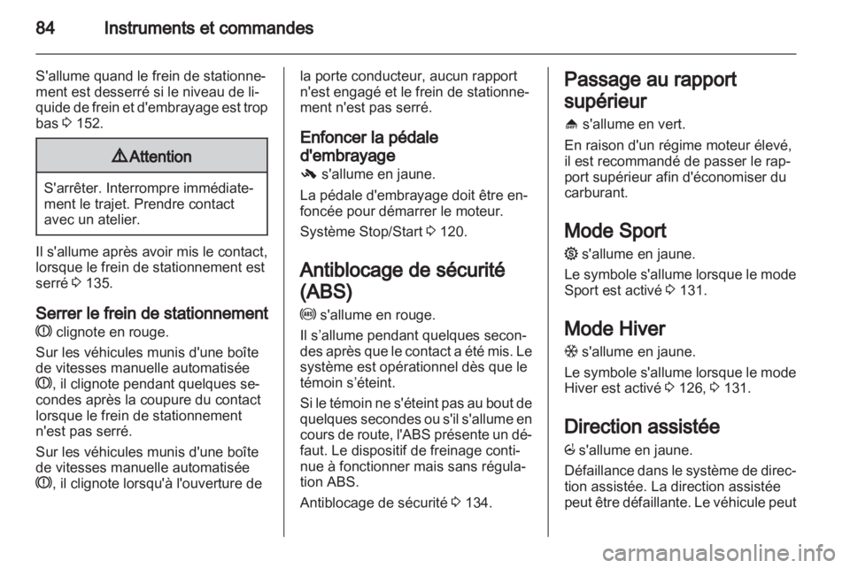 OPEL CORSA 2012  Manuel dutilisation (in French) 