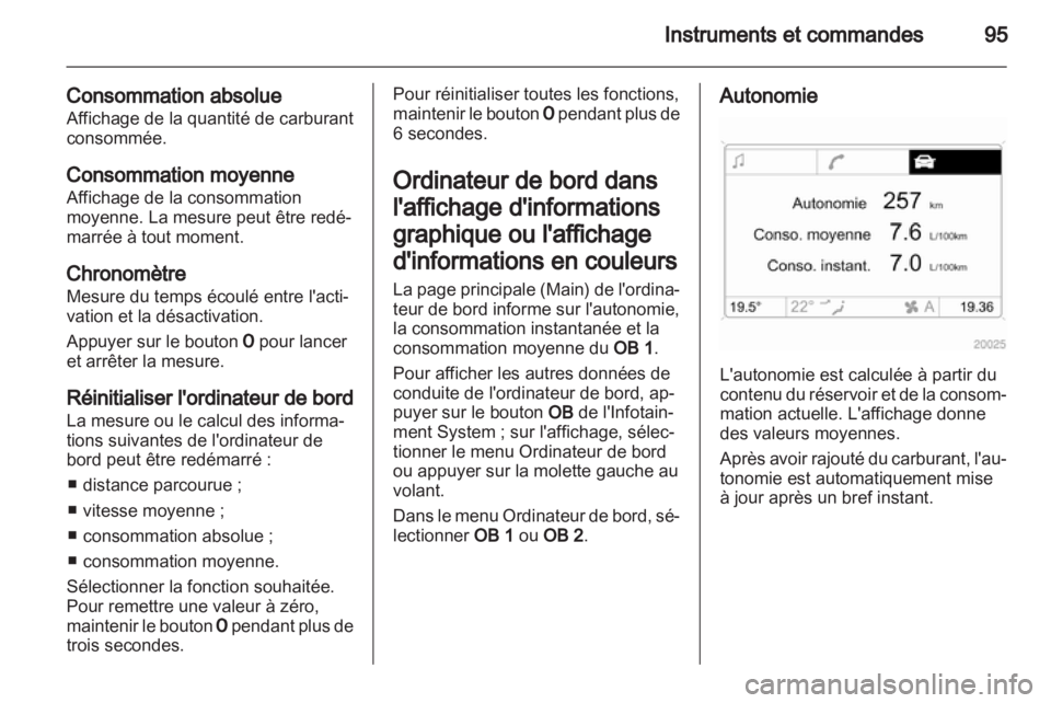 OPEL CORSA 2012  Manuel dutilisation (in French) 
