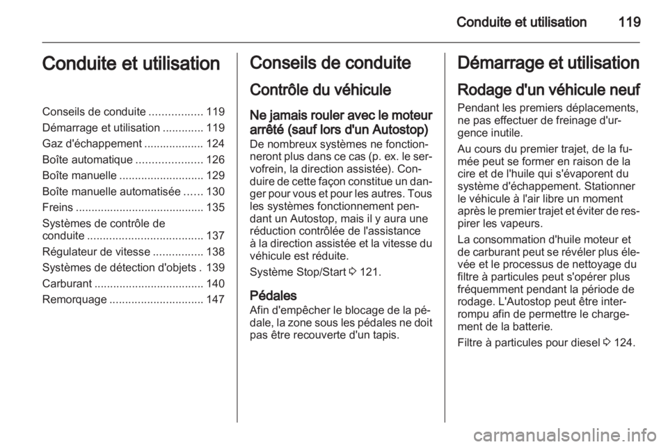 OPEL CORSA 2012.5  Manuel dutilisation (in French) 