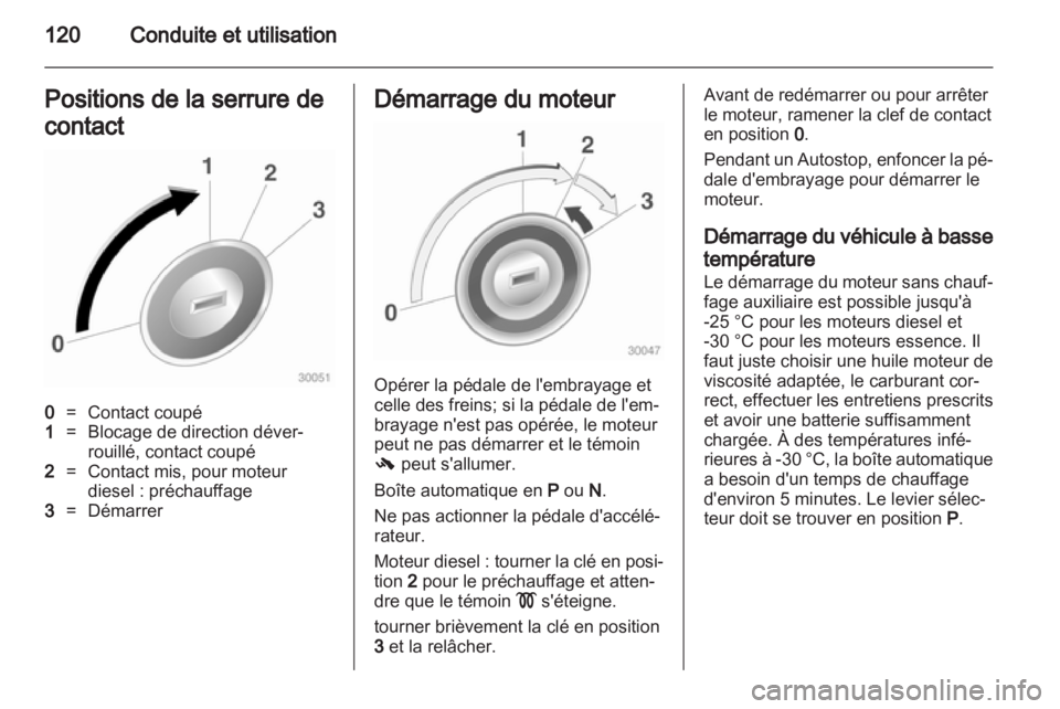 OPEL CORSA 2012.5  Manuel dutilisation (in French) 