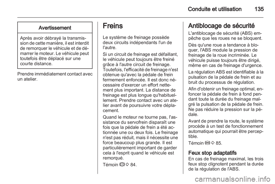 OPEL CORSA 2012.5  Manuel dutilisation (in French) 