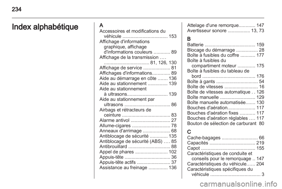 OPEL CORSA 2012.5  Manuel dutilisation (in French) 