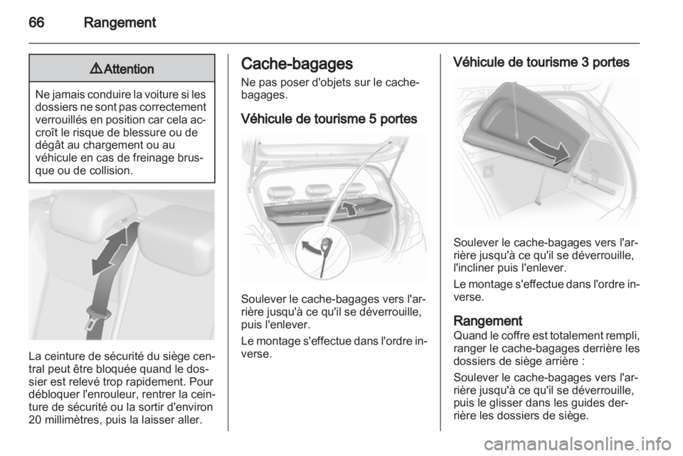 OPEL CORSA 2012.5  Manuel dutilisation (in French) 