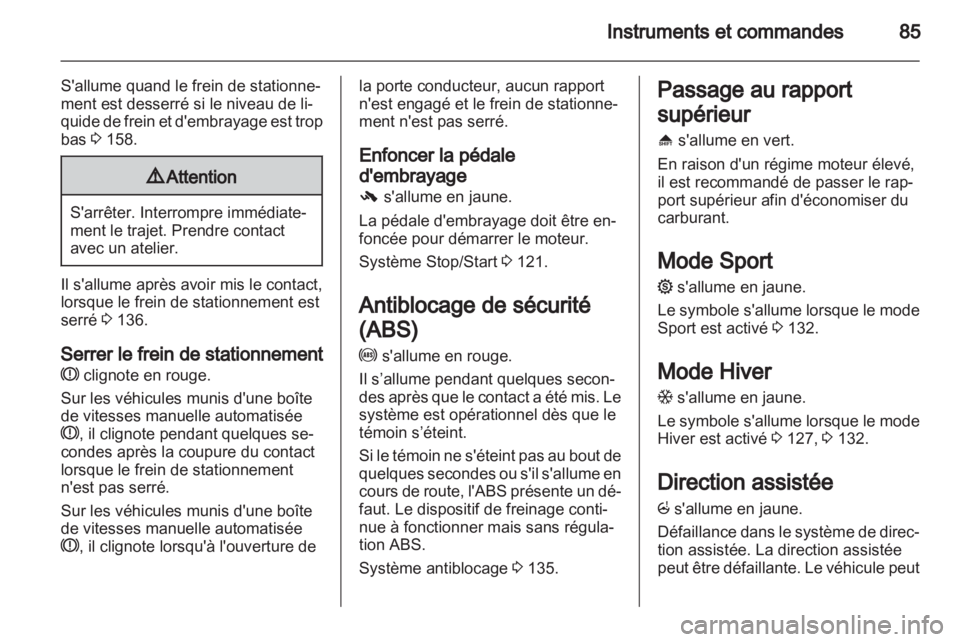 OPEL CORSA 2012.5  Manuel dutilisation (in French) 