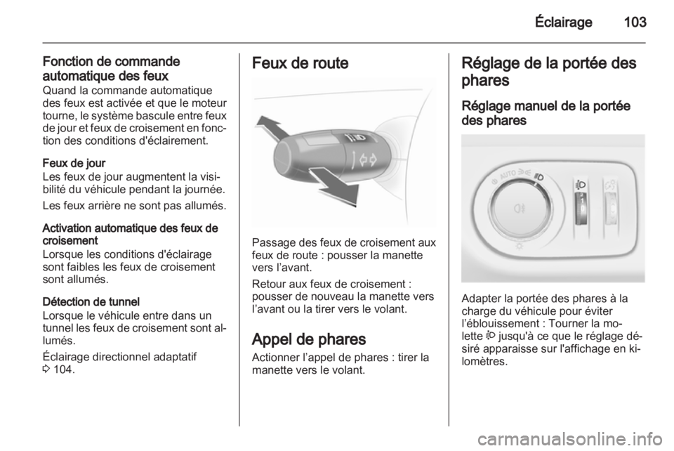 OPEL CORSA 2013  Manuel dutilisation (in French) 