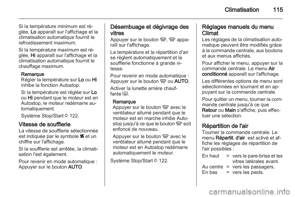 OPEL CORSA 2013  Manuel dutilisation (in French) 