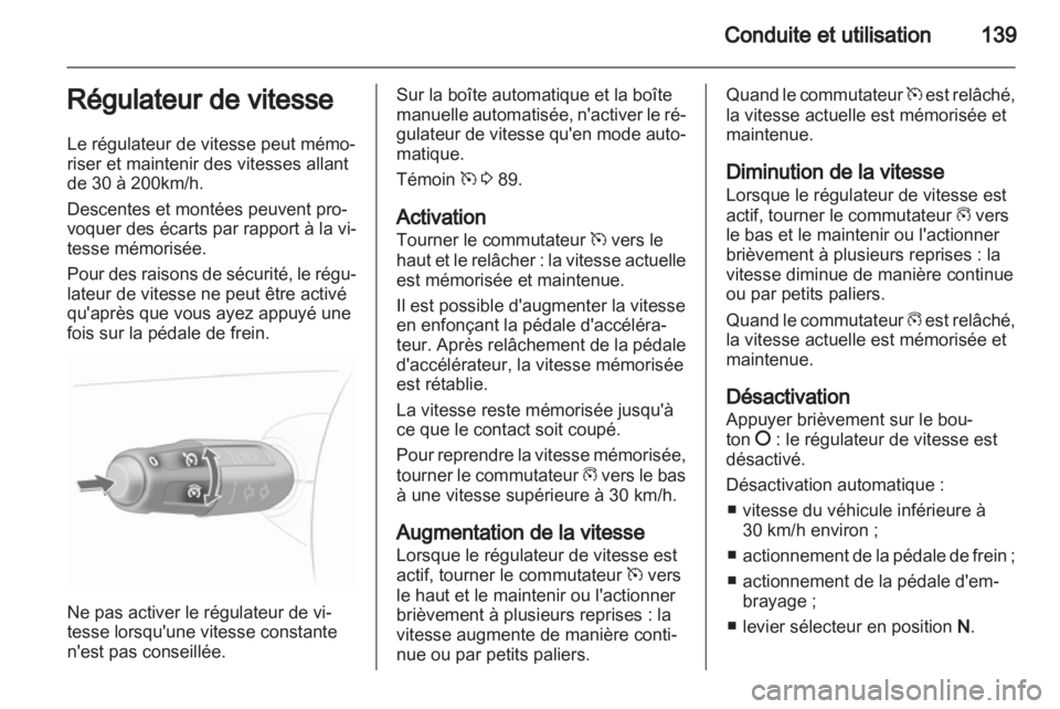 OPEL CORSA 2013  Manuel dutilisation (in French) 
