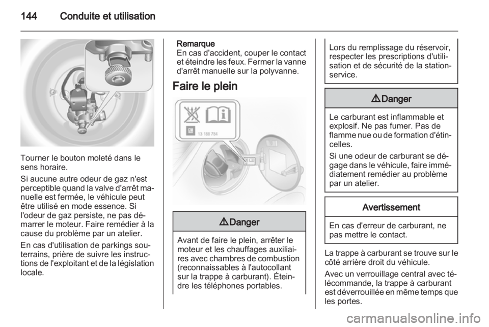 OPEL CORSA 2013  Manuel dutilisation (in French) 