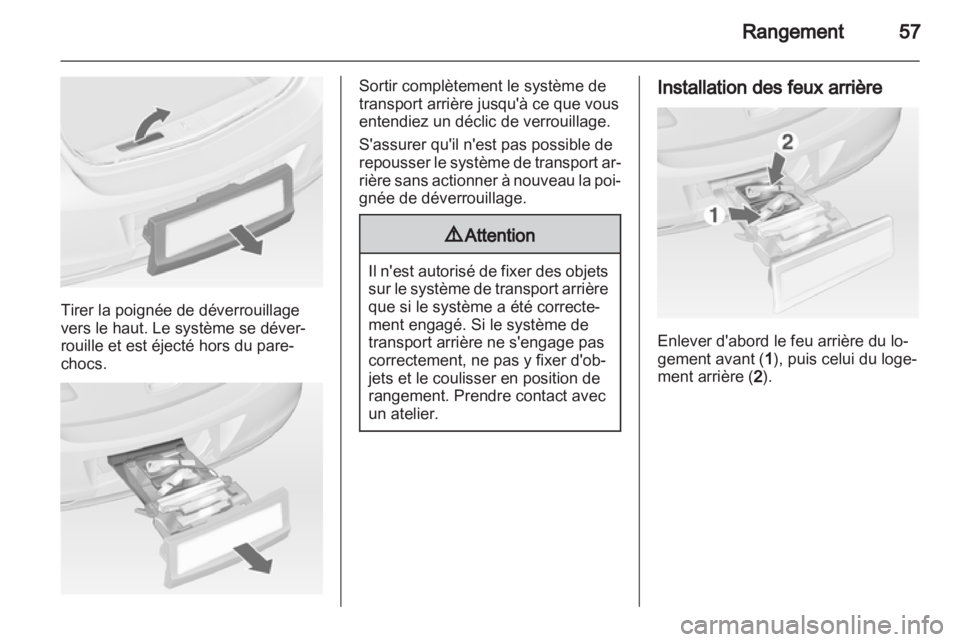 OPEL CORSA 2013  Manuel dutilisation (in French) 