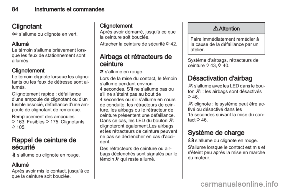 OPEL CORSA 2013  Manuel dutilisation (in French) 