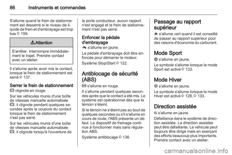 OPEL CORSA 2013  Manuel dutilisation (in French) 