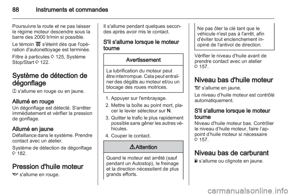 OPEL CORSA 2013  Manuel dutilisation (in French) 