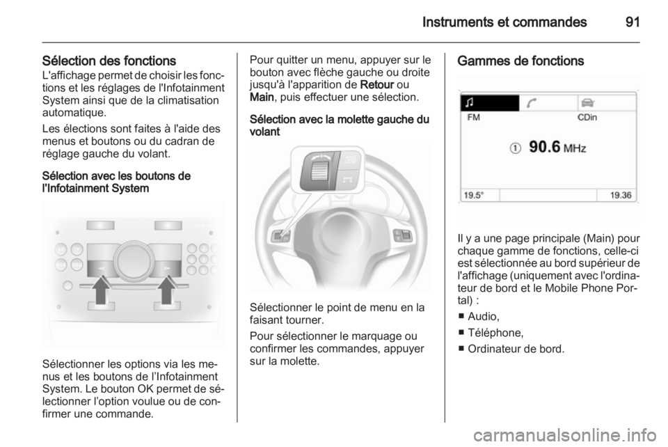 OPEL CORSA 2013  Manuel dutilisation (in French) 