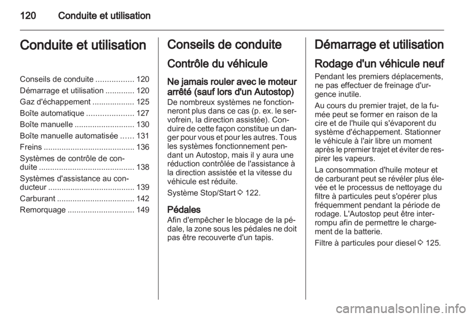 OPEL CORSA 2013.5  Manuel dutilisation (in French) 