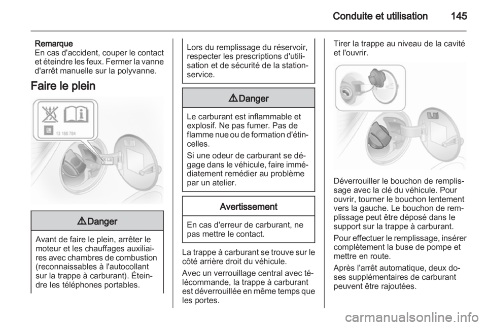 OPEL CORSA 2013.5  Manuel dutilisation (in French) 