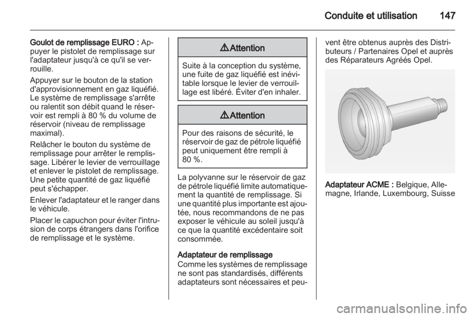 OPEL CORSA 2013.5  Manuel dutilisation (in French) 