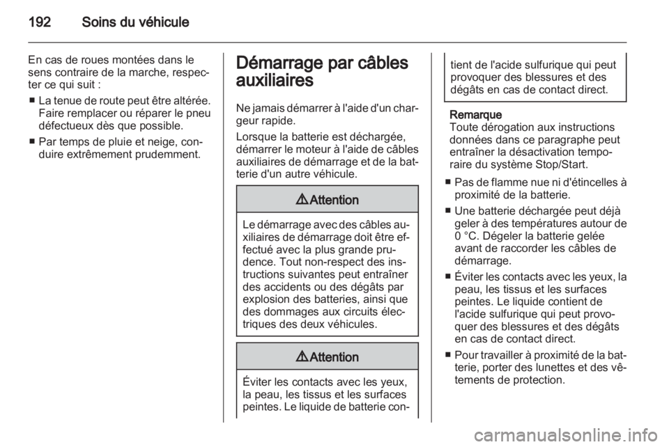 OPEL CORSA 2013.5  Manuel dutilisation (in French) 