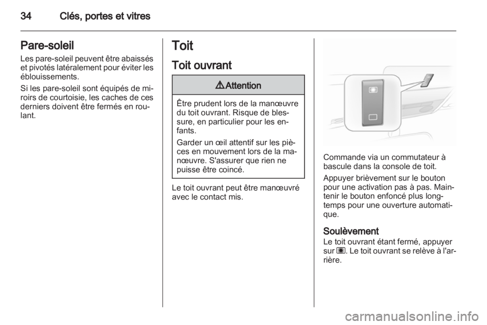 OPEL CORSA 2013.5  Manuel dutilisation (in French) 