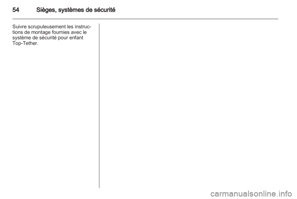 OPEL CORSA 2013.5  Manuel dutilisation (in French) 