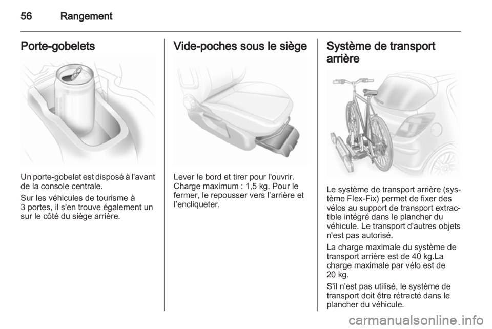 OPEL CORSA 2013.5  Manuel dutilisation (in French) 