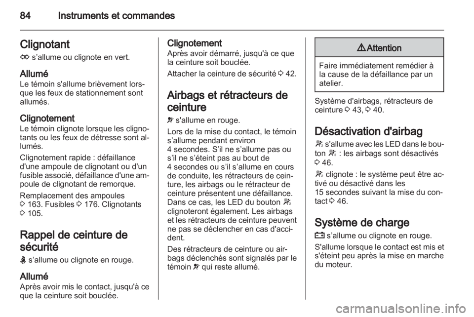 OPEL CORSA 2013.5  Manuel dutilisation (in French) 