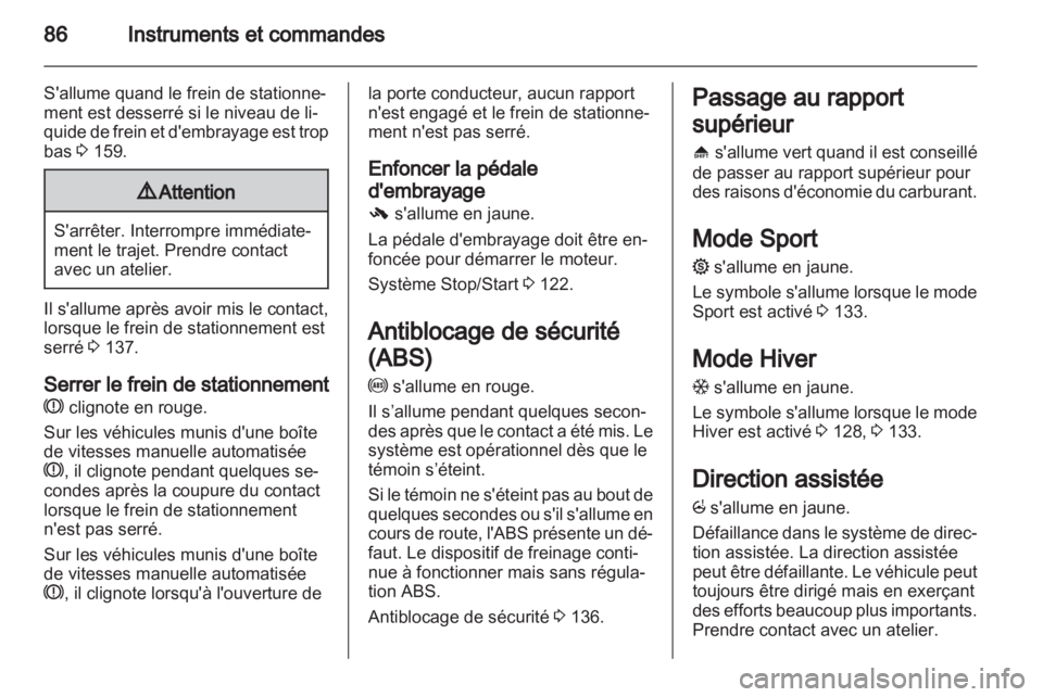 OPEL CORSA 2013.5  Manuel dutilisation (in French) 
