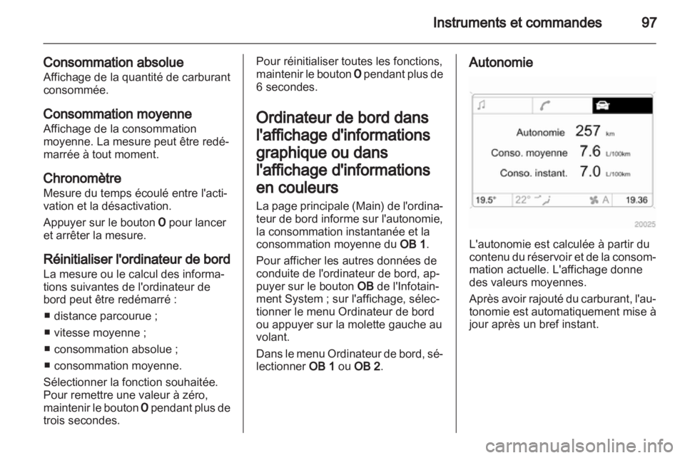 OPEL CORSA 2013.5  Manuel dutilisation (in French) 