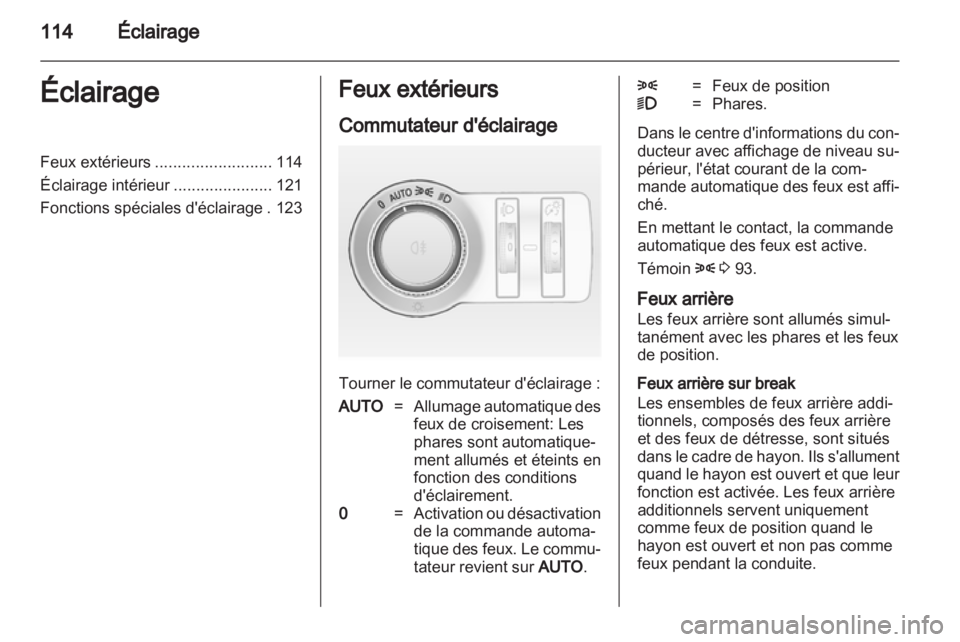 OPEL INSIGNIA 2010  Manuel dutilisation (in French) 