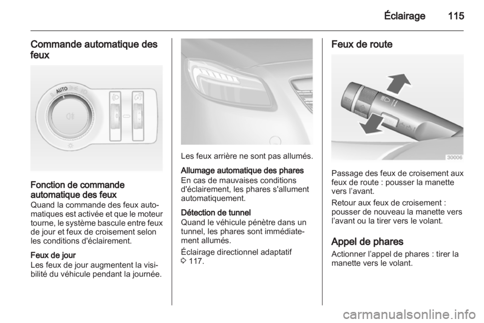 OPEL INSIGNIA 2010  Manuel dutilisation (in French) 